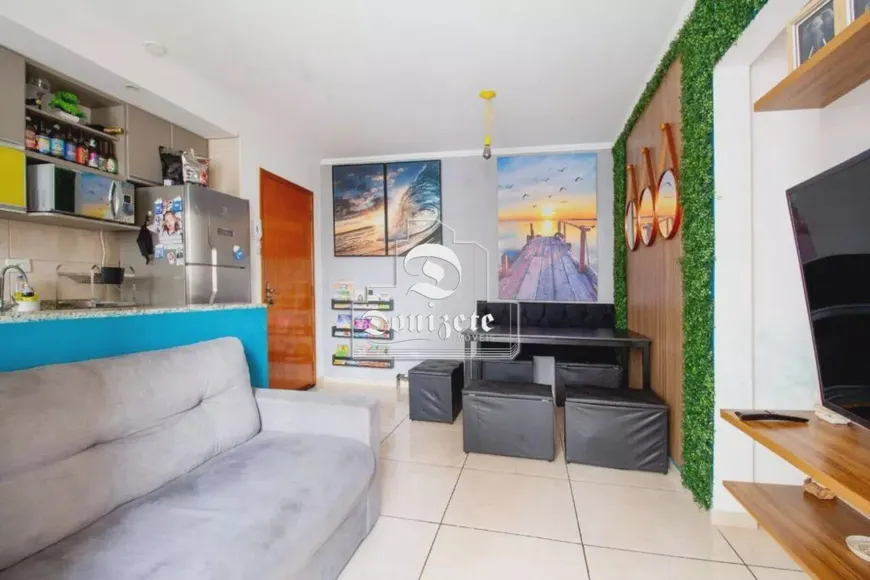 Foto 1 de Apartamento com 2 Quartos à venda, 50m² em Vila Pires, Santo André