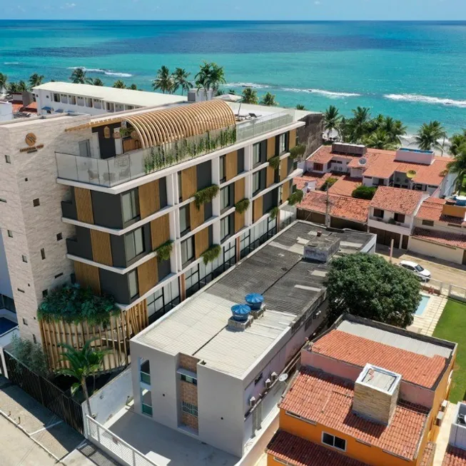 Foto 1 de Apartamento com 1 Quarto à venda, 24m² em Praia dos Carneiros, Tamandare
