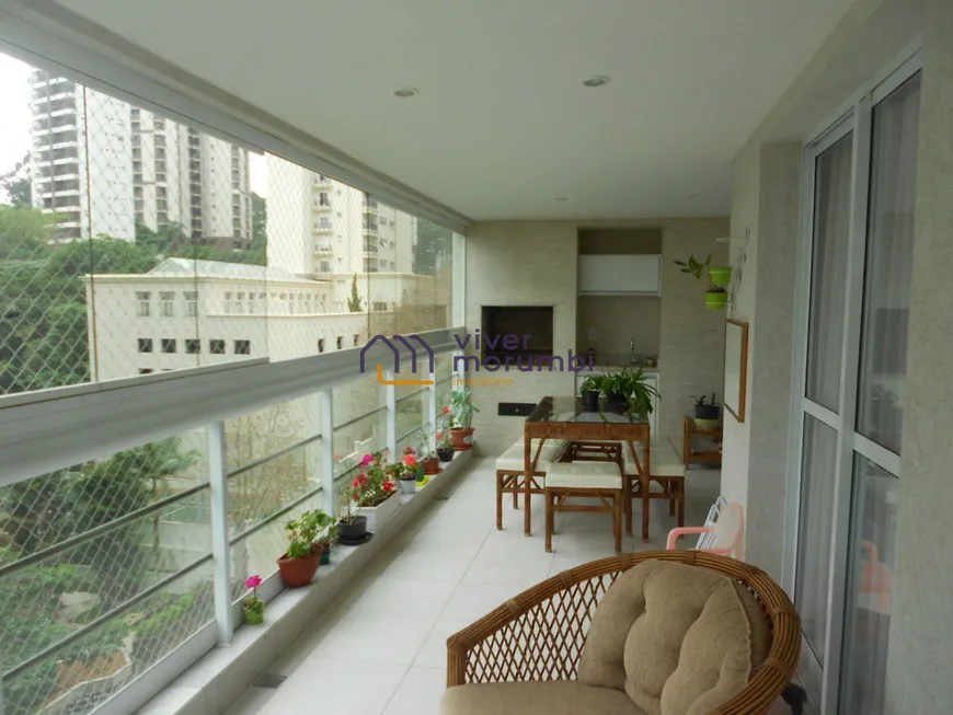 Foto 1 de Apartamento com 4 Quartos à venda, 201m² em Panamby, São Paulo