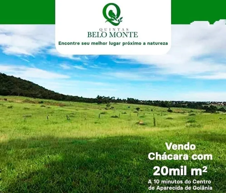 Foto 1 de Fazenda/Sítio à venda, 20000m² em Independencia 1º Complemento Setor das Mansoes, Aparecida de Goiânia