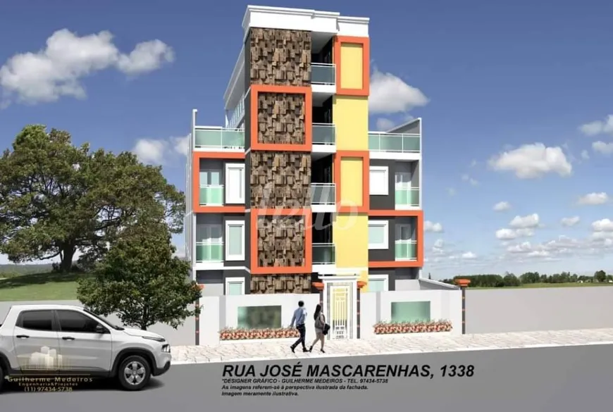 Foto 1 de Apartamento com 2 Quartos à venda, 32m² em Vila Matilde, São Paulo