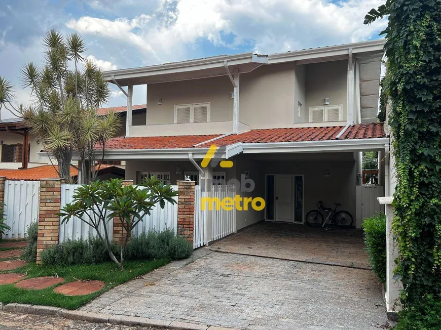 Foto 1 de Casa de Condomínio com 4 Quartos para venda ou aluguel, 393m² em Sítios de Recreio Gramado, Campinas