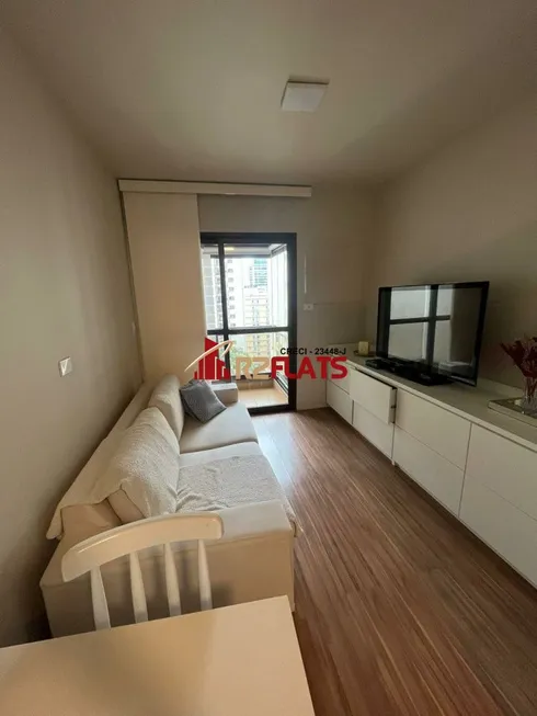 Foto 1 de Flat com 1 Quarto à venda, 45m² em Jardins, São Paulo