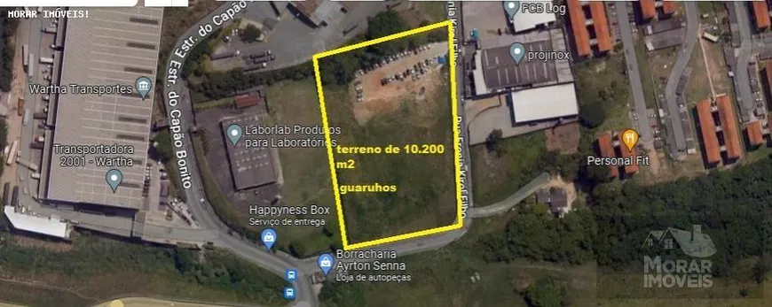 Foto 1 de Lote/Terreno à venda, 10200m² em Macedo, Guarulhos