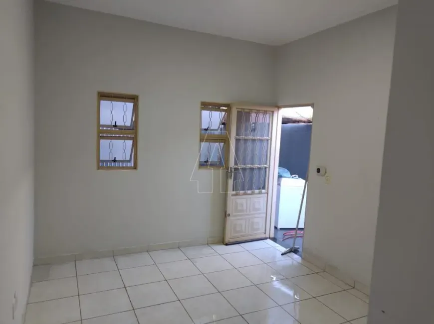 Foto 1 de Casa com 2 Quartos para alugar, 57m² em Agua Branca III, Araçatuba