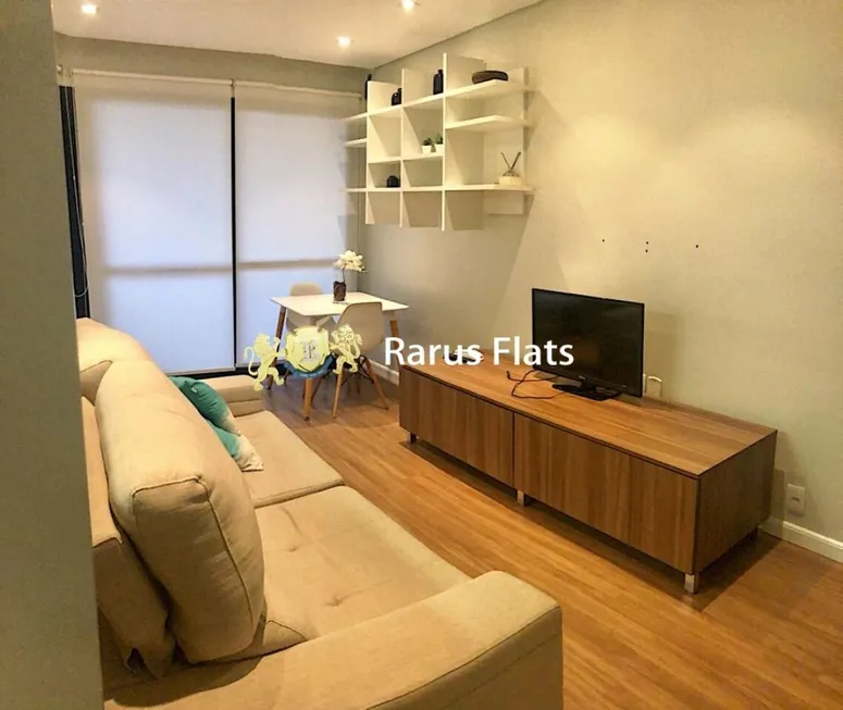Foto 1 de Flat com 1 Quarto para alugar, 47m² em Itaim Bibi, São Paulo