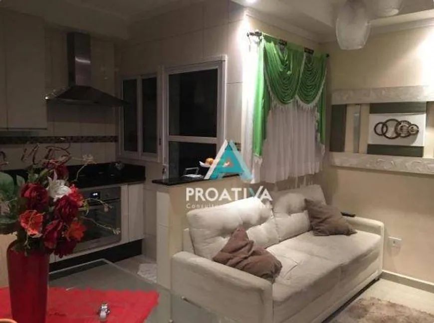 Foto 1 de Apartamento com 2 Quartos à venda, 57m² em Jardim Monte Libano, Santo André