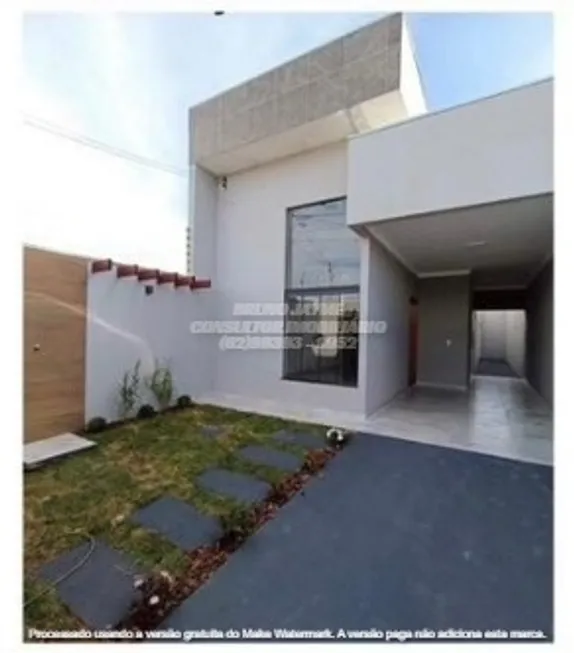 Foto 1 de Casa com 3 Quartos à venda, 98m² em Residencial Ildefonso Limirio, Anápolis