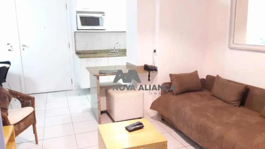 Foto 1 de Flat com 1 Quarto à venda, 45m² em Copacabana, Rio de Janeiro