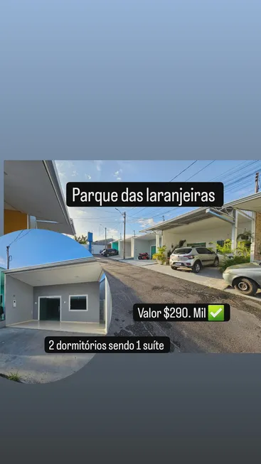 Foto 1 de Casa de Condomínio com 2 Quartos à venda, 69m² em Flores, Manaus