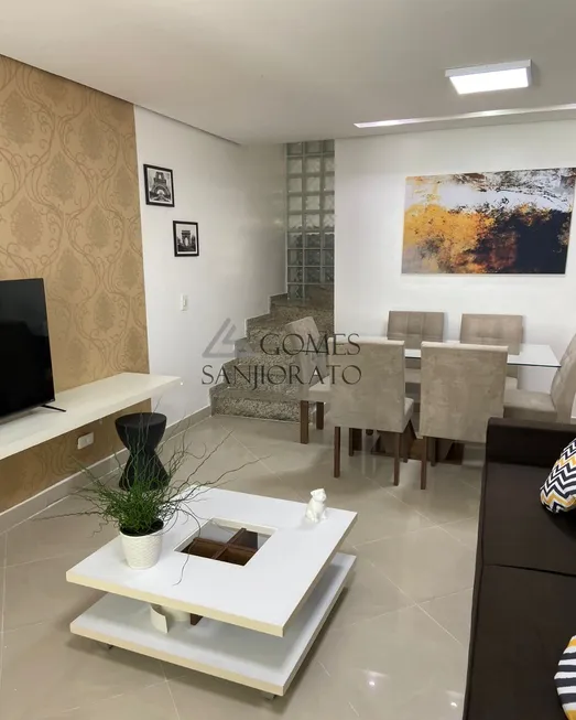 Foto 1 de Sobrado com 3 Quartos à venda, 114m² em Vila Curuçá, Santo André