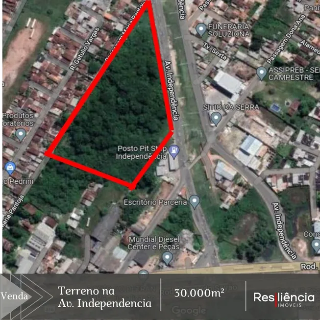 Foto 1 de Lote/Terreno à venda, 30000m² em Quarenta Horas Coqueiro, Ananindeua