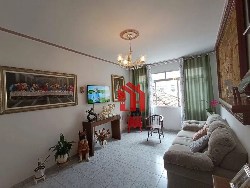 Foto 1 de Apartamento com 3 Quartos à venda, 127m² em Embaré, Santos