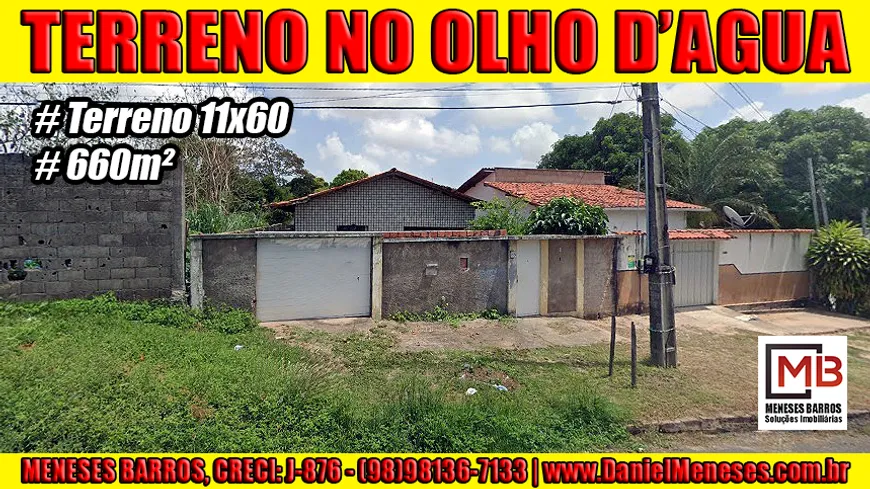 Foto 1 de Lote/Terreno com 1 Quarto à venda, 660m² em Turu, São Luís