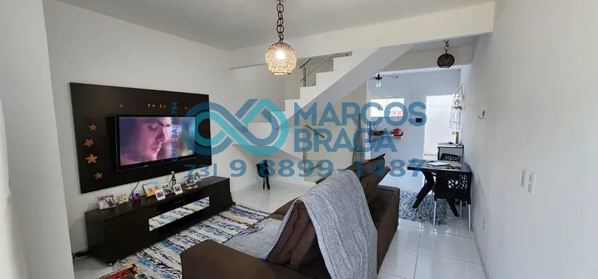 Foto 1 de Apartamento com 2 Quartos à venda, 80m² em Coroa Vermelha, Santa Cruz Cabrália