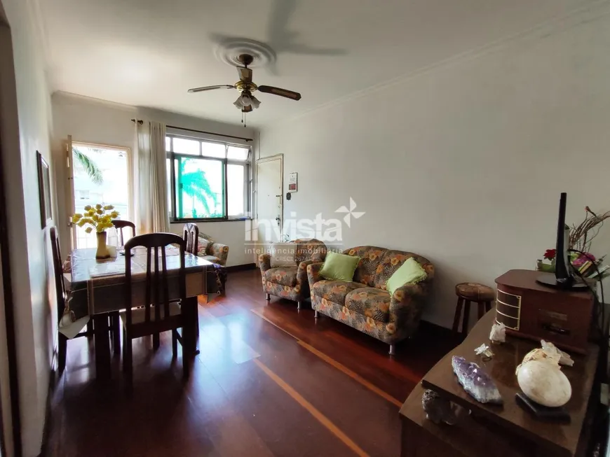 Foto 1 de Apartamento com 3 Quartos à venda, 88m² em Encruzilhada, Santos