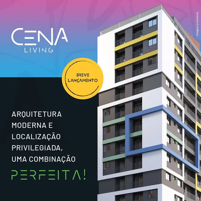 Foto 1 de Apartamento com 2 Quartos à venda, 40m² em Centro, Curitiba