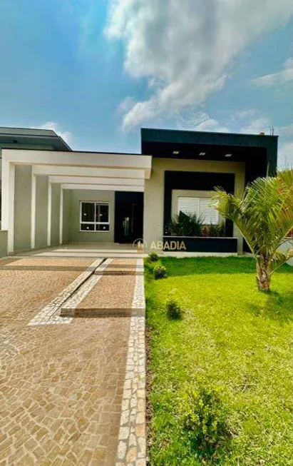 Foto 1 de Casa de Condomínio com 3 Quartos à venda, 130m² em Residencial Terras da Estancia, Paulínia