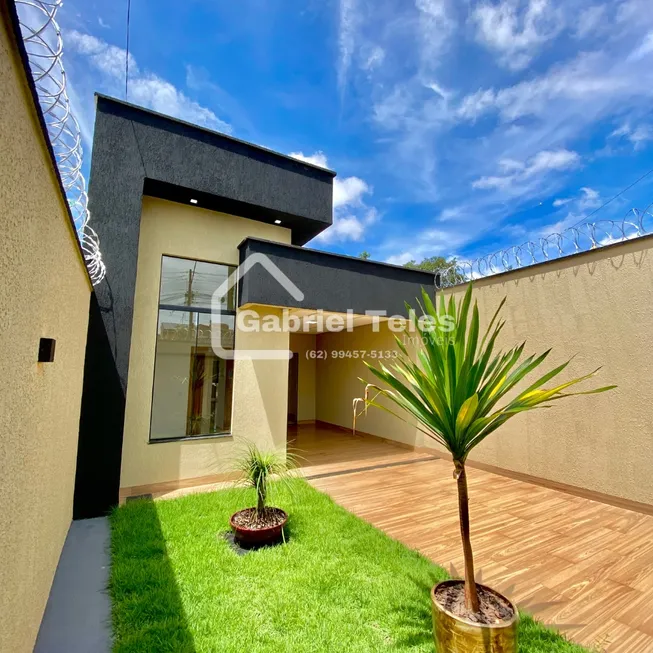 Foto 1 de Casa com 3 Quartos à venda, 116m² em Residencial Recanto do Bosque, Goiânia