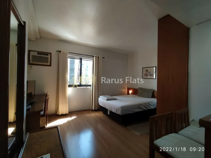 Foto 1 de Flat com 1 Quarto para alugar, 25m² em Moema, São Paulo