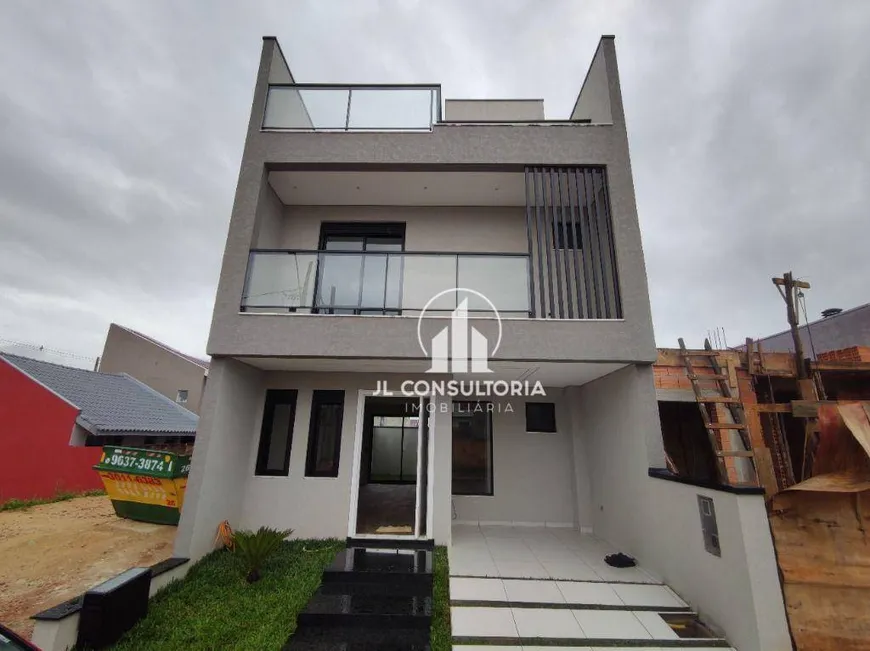 Foto 1 de Casa de Condomínio com 3 Quartos à venda, 128m² em Campo de Santana, Curitiba