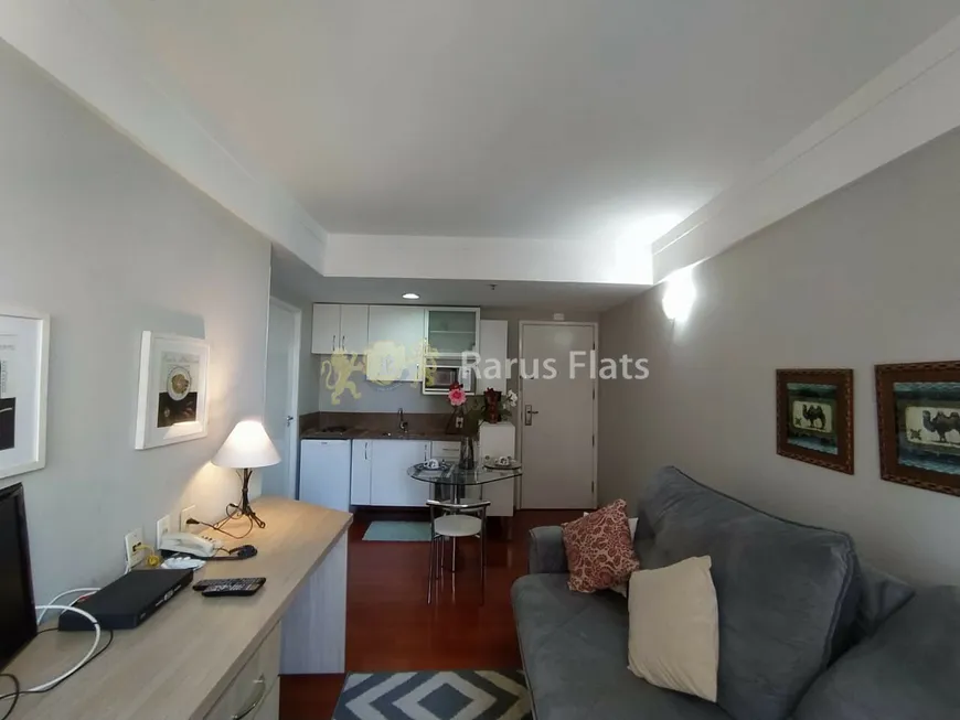 Foto 1 de Flat com 1 Quarto para alugar, 28m² em Centro, Guarulhos