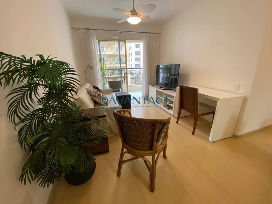 Foto 1 de Apartamento com 2 Quartos para alugar, 72m² em Cerqueira César, São Paulo