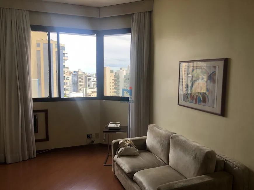 Foto 1 de Flat com 1 Quarto à venda, 50m² em Savassi, Belo Horizonte