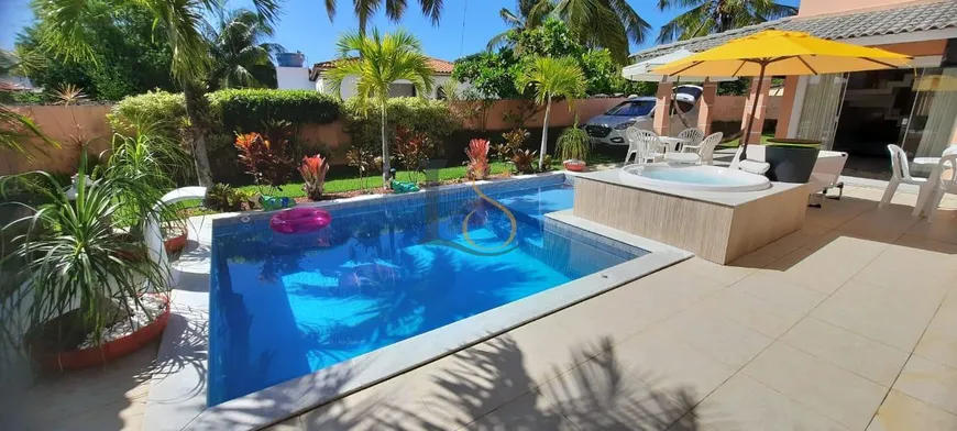 Foto 1 de Casa de Condomínio com 4 Quartos à venda, 450m² em Barra do Jacuípe, Camaçari