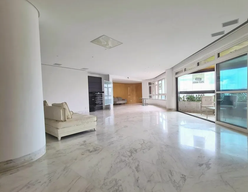 Foto 1 de Apartamento com 4 Quartos para venda ou aluguel, 280m² em Serra, Belo Horizonte