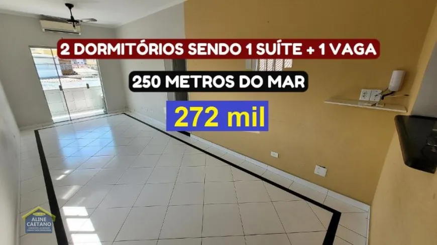 Foto 1 de Apartamento com 2 Quartos à venda, 76m² em Vila Assunção, Praia Grande