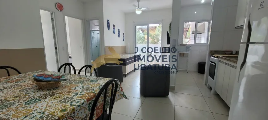 Foto 1 de Apartamento com 2 Quartos à venda, 57m² em Praia das Toninhas, Ubatuba