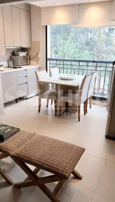 Foto 1 de Apartamento com 1 Quarto à venda, 38m² em Morumbi, São Paulo