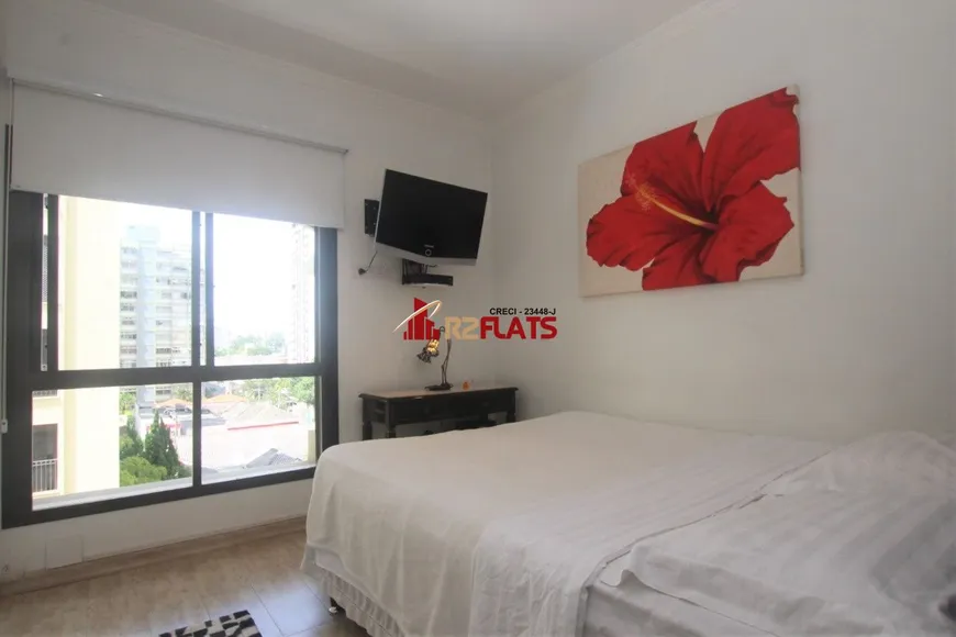 Foto 1 de Flat com 1 Quarto para alugar, 44m² em Jardins, São Paulo