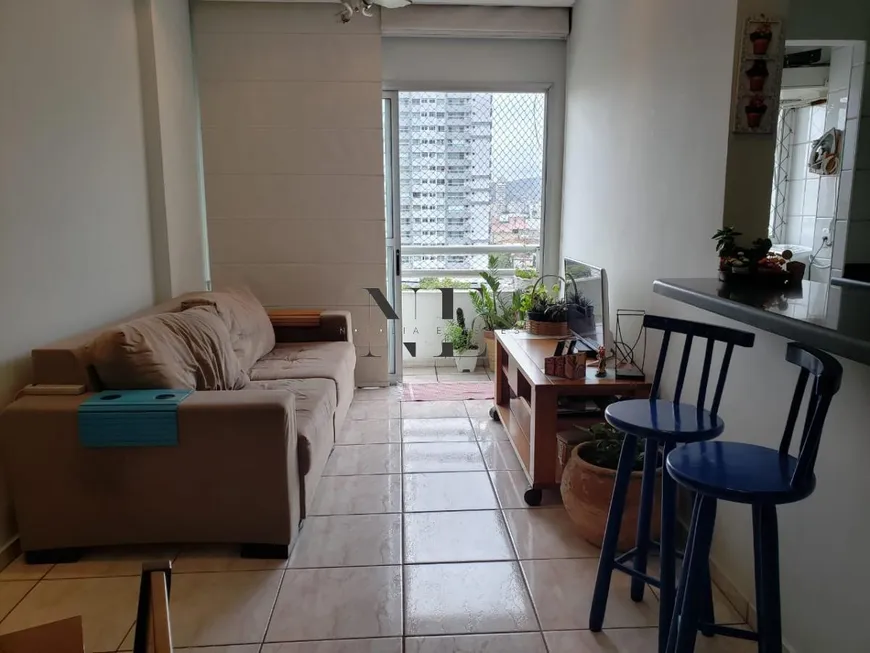 Foto 1 de Apartamento com 2 Quartos à venda, 68m² em Encruzilhada, Santos