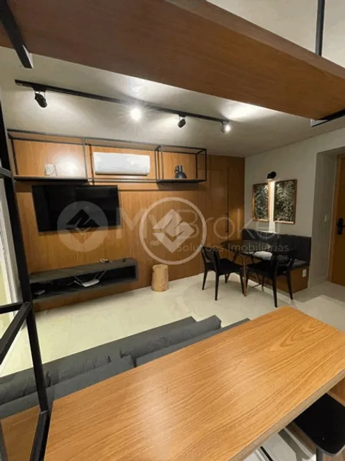 Foto 1 de Flat com 1 Quarto para alugar, 49m² em Setor Marista, Goiânia