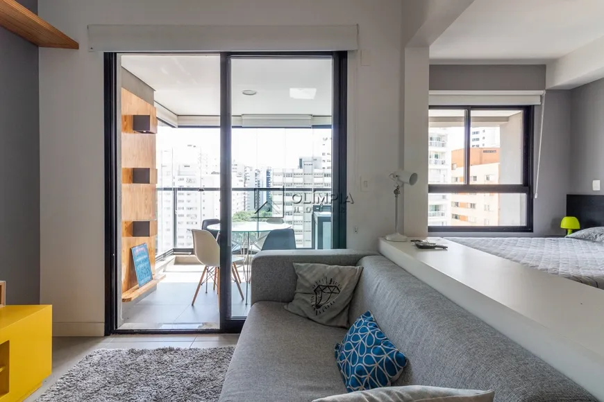 Foto 1 de Apartamento com 1 Quarto para alugar, 35m² em Jardim Paulista, São Paulo