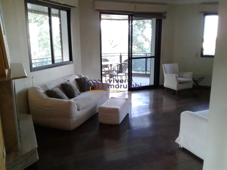 Foto 1 de Apartamento com 4 Quartos para venda ou aluguel, 195m² em Morumbi, São Paulo