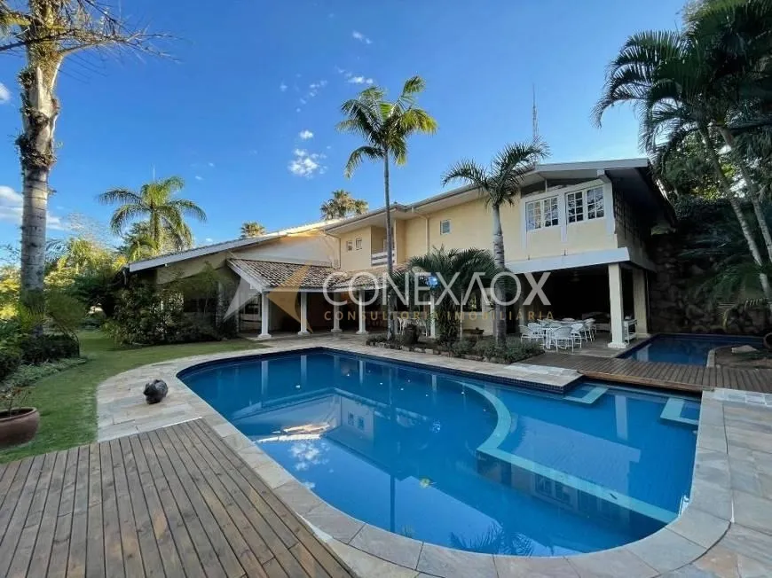 Foto 1 de Casa de Condomínio com 5 Quartos à venda, 1200m² em Sítios de Recreio Gramado, Campinas