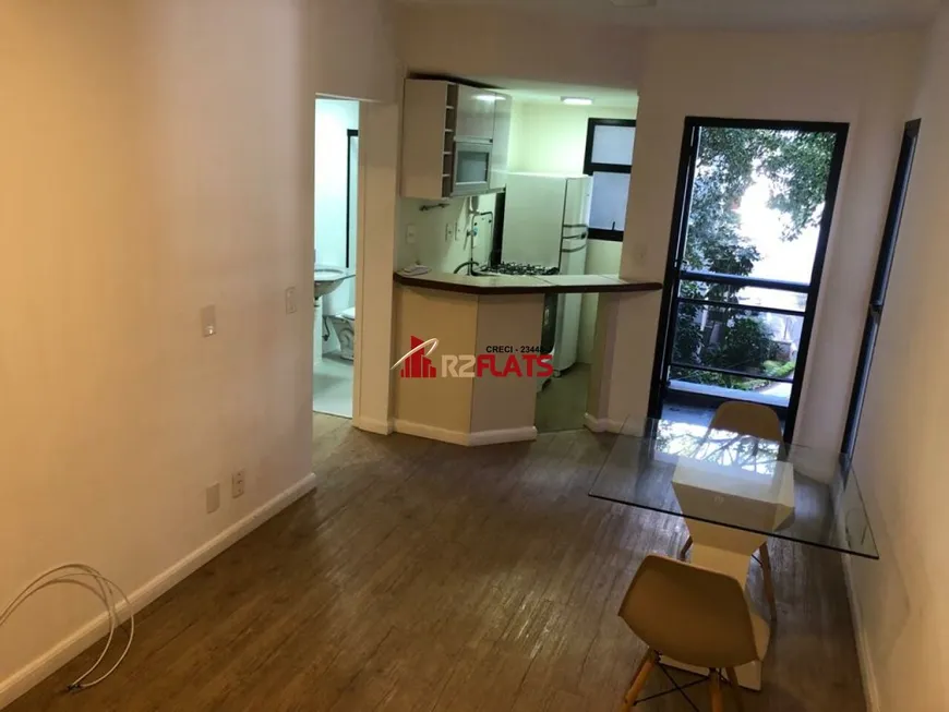 Foto 1 de Flat com 1 Quarto para alugar, 37m² em Vila Nova Conceição, São Paulo