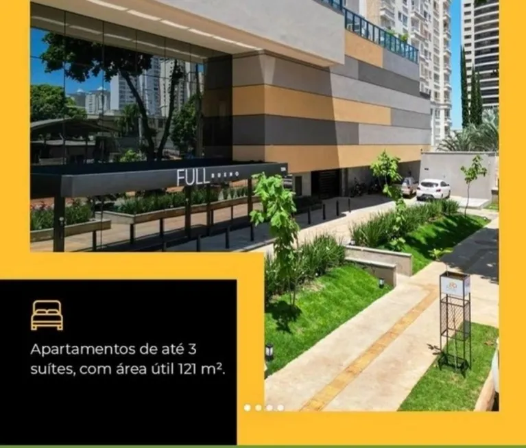 Foto 1 de Apartamento com 3 Quartos à venda, 119m² em Setor Bueno, Goiânia