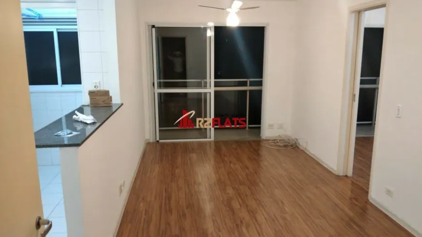 Foto 1 de Flat com 1 Quarto para alugar, 46m² em Moema, São Paulo