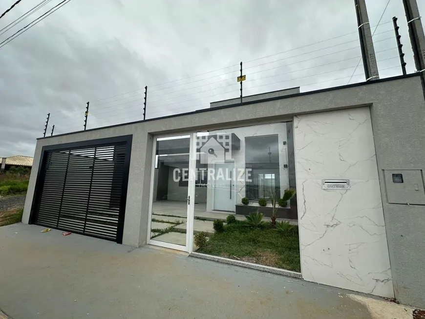 Foto 1 de Casa de Condomínio com 3 Quartos à venda, 120m² em Uvaranas, Ponta Grossa