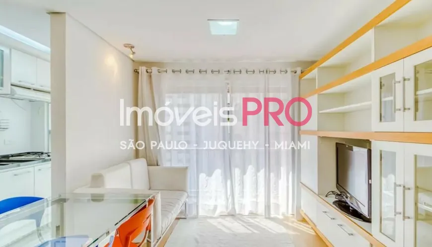 Foto 1 de Apartamento com 1 Quarto à venda, 43m² em Moema, São Paulo