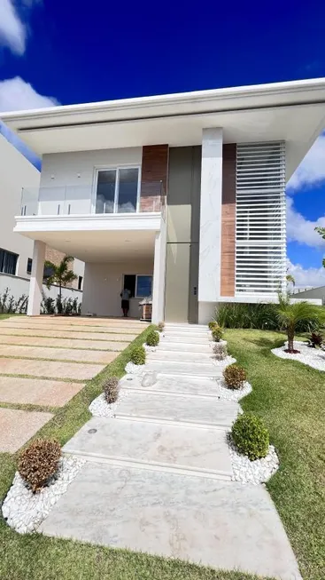 Foto 1 de Casa de Condomínio com 4 Quartos para alugar, 350m² em Alphaville Abrantes, Camaçari