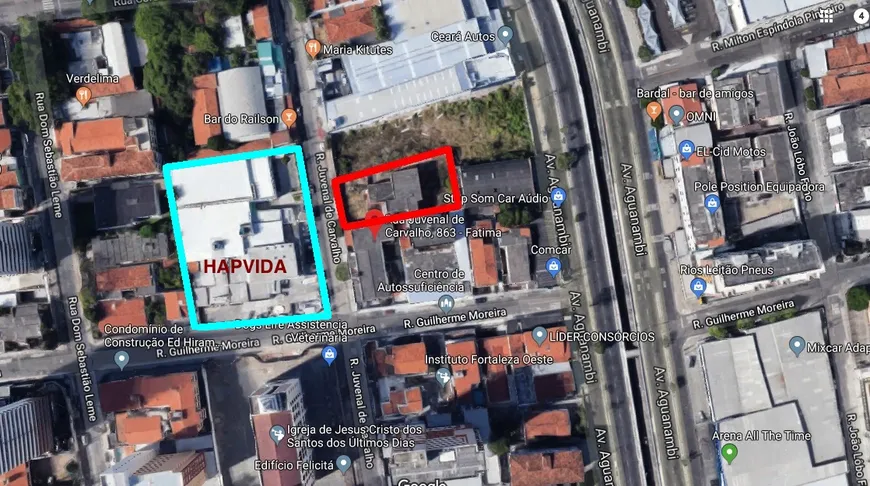 Foto 1 de Lote/Terreno à venda, 832m² em Fátima, Fortaleza