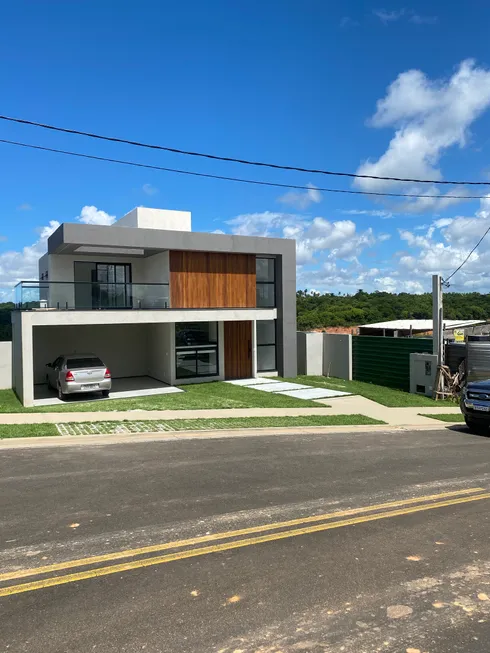 Foto 1 de Casa de Condomínio com 4 Quartos à venda, 289m² em Abrantes, Camaçari