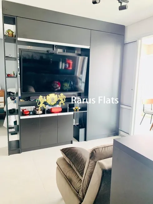 Foto 1 de Flat com 1 Quarto à venda, 43m² em Campo Belo, São Paulo