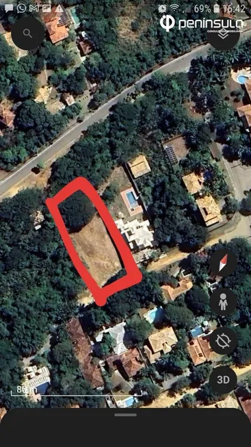 Foto 1 de Lote/Terreno à venda, 1500m² em Ferradura, Armação dos Búzios