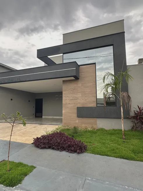 Foto 1 de Casa de Condomínio com 3 Quartos à venda, 163m² em Setlife Mirassol, Mirassol